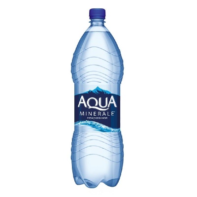Картинка вода аква минерале ( aqua minerale), пэт, 2л*6, газированная