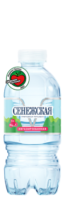 Картинка вода сенежская 0.33 литра, без газа, пэт, (12 шт в уп)