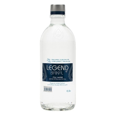 Картинка вода питьевая «legend of baikal» негаз 0,5 л стекло (упаковка 8 шт) 