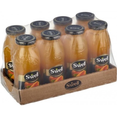 Картинка нектар свелл (swell) персик с мякотью стекло 0.25 л (8шт)