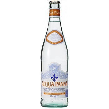 Картинка вода аква панна/acqua panna 0,5л б/газа стекло (24 шт)
