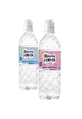 Картинка вода для детей фрутоняня 0,33 л, 12 шт./уп.