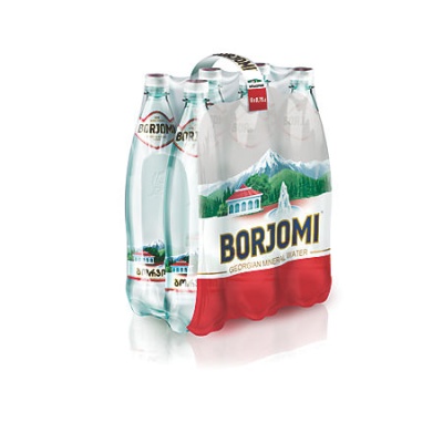 Картинка боржоми 0,75 л газ пэт (6 шт.)