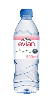 Картинка вода evian / эвиан 0,5л б/г пэт (24шт.)