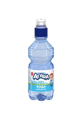 Картинка вода для детей агуша, 0,33 л, 12 шт./уп