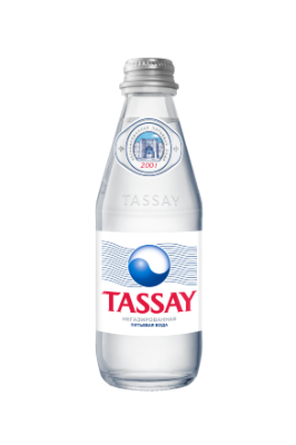 Картинка питьевая вода tassay 0,25 стекло негаз (12 шт)