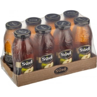 Картинка сок свелл (swell) яблоко стекло 0.25 л (8шт)
