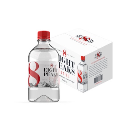 Картинка вода  восемь вершин (eight peaks) 0,5 негаз пэт (9шт)