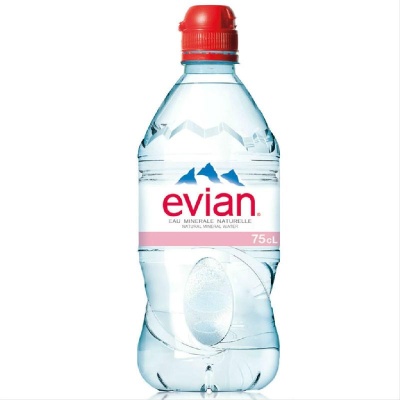 Картинка вода evian / эвиан 0,75л без газа спорт пэт (6 шт.)