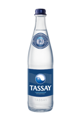 Картинка питьевая вода tassay 0,5 стекло газ (12 шт)
