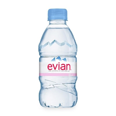 Картинка вода evian / эвиан 0,33л б/г пэт (24шт.)