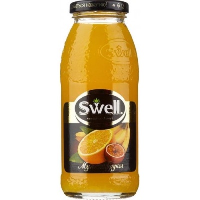 Картинка нектар свелл (swell) мультифрукт стекло 0.25 л (8шт)
