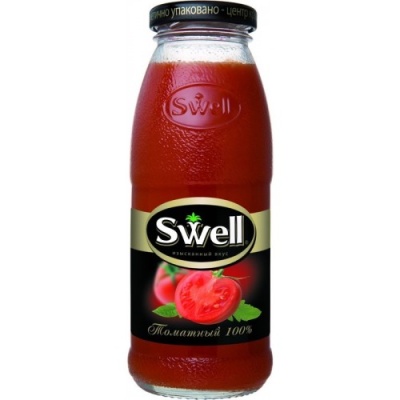 Картинка сок свелл (swell) томат с мякотью стекло 0.25 л (8шт)