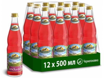 Картинка черноголовка крюшон 0,5 литр, стекло, (12 шт)