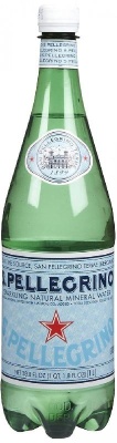 Картинка вода сан пеллегрино/san pellegrino пэт 1,0л газ (6 шт)