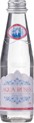 Картинка вода аква руссо/aqua russa 0,2 л стекло (негаз) 24 шт/уп